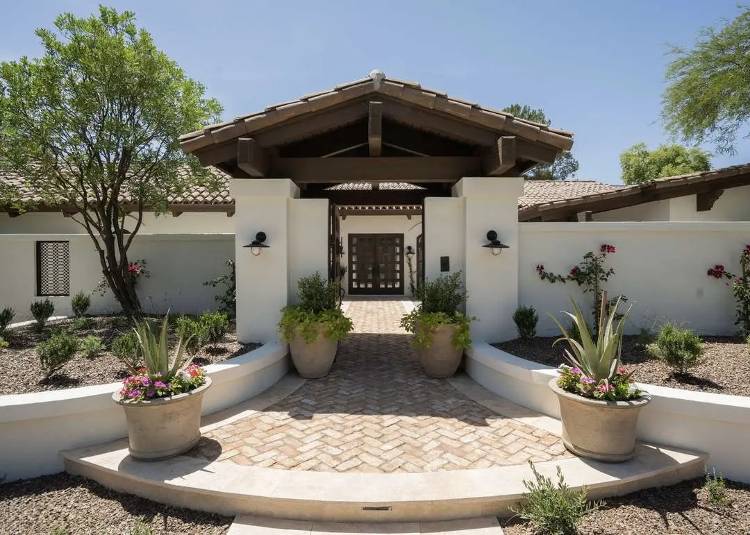 Desert home featured in a listing video produced by Brito Media
